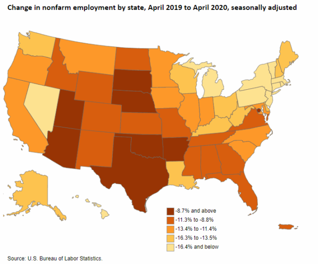 Unemployment Rate by State April 2020 - UnemploymentData.com