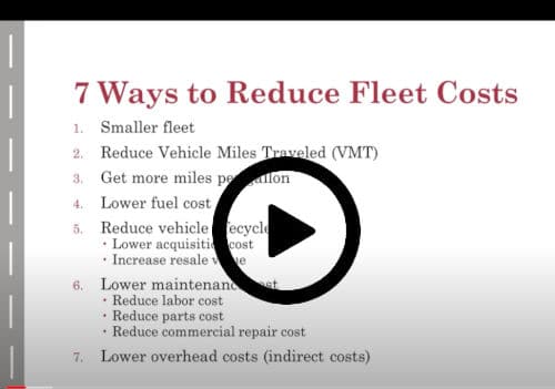 Reduce Fleet Costs