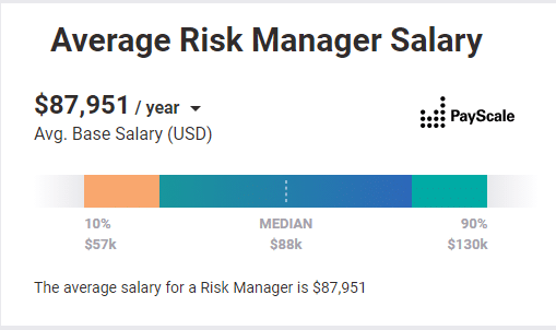Average Risk Manager Salary